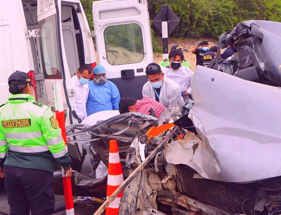 ¡De terror! 265 personas mueren cada mes en accidentes de tránsito en el Perú