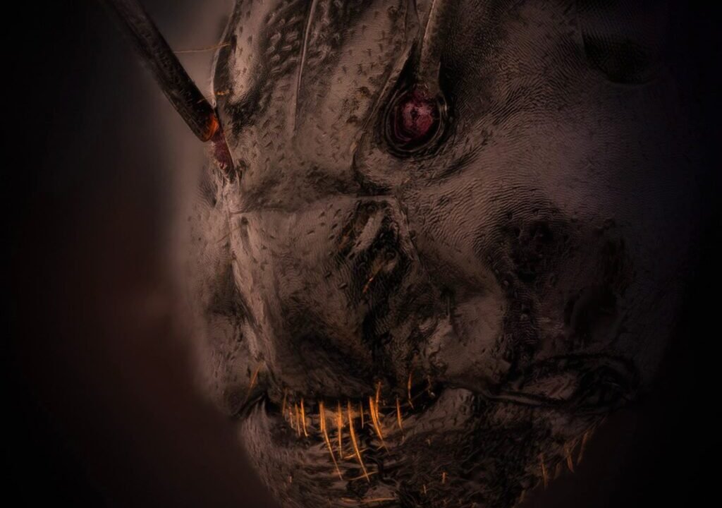 Esta impresionante imagen no es de un monstruo, sino una inofensiva hormiga