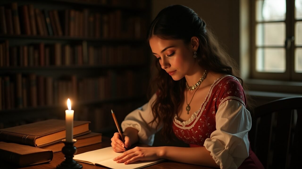 La última carta poética que dejó Amarilis antes de fallecer en 1624